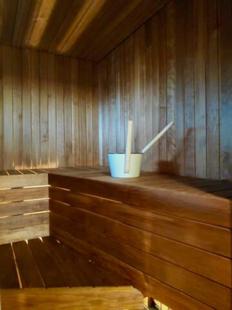 Jõe puhkemaja saun kerisevaatega